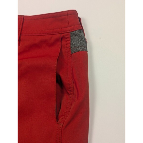 Kuhl Cargo Shorts Mens 34 Red 10 Inseam Polyester Outdoor Hiking Flat Front US - Picture 4 of 12